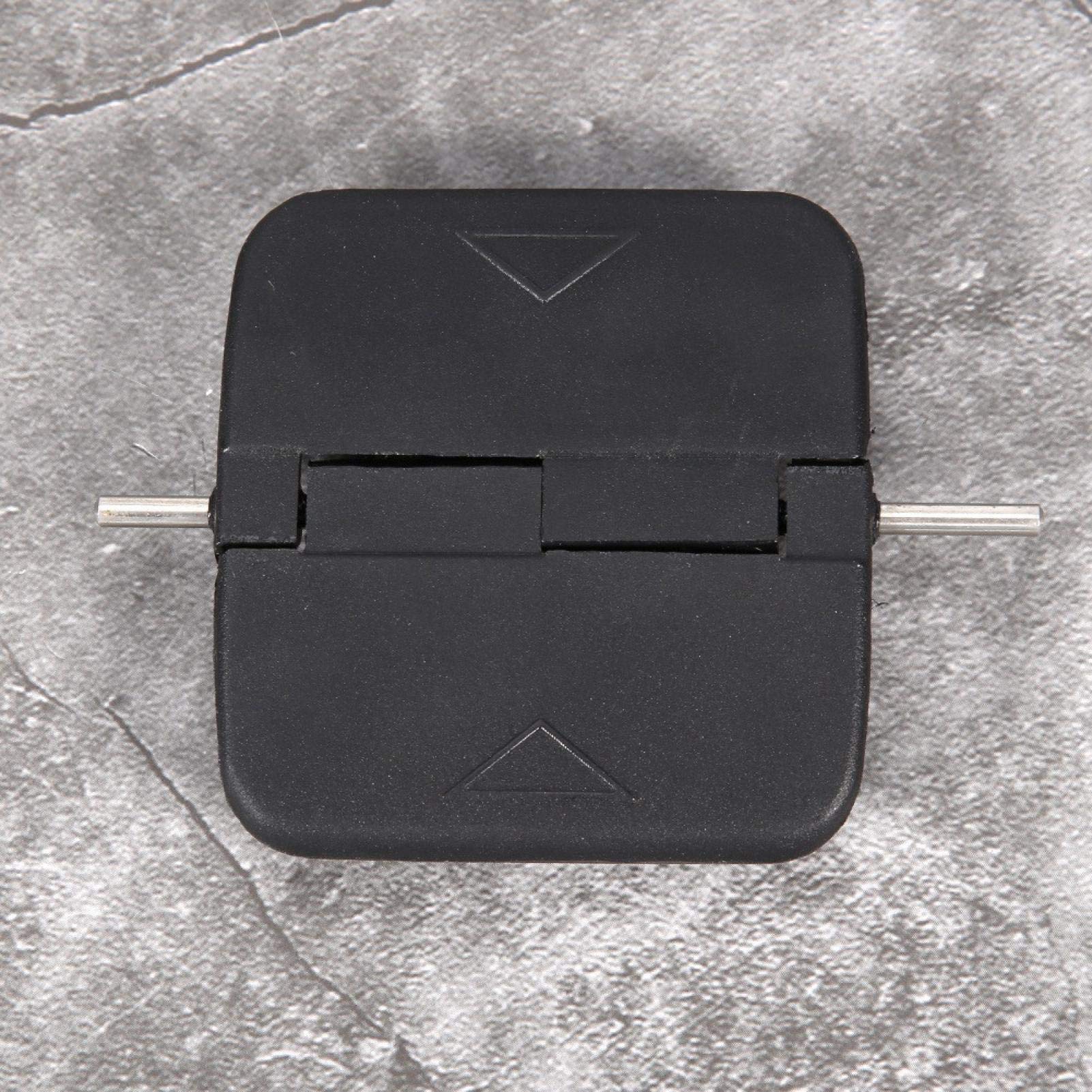 OUKENS Empuñadura de liberación de puerta corredera de coche, empuñadura de abridor de cristal de ventana corredera lateral de coche apto para Caddy/Multivan/Caravelle T5 T6 2K0847781