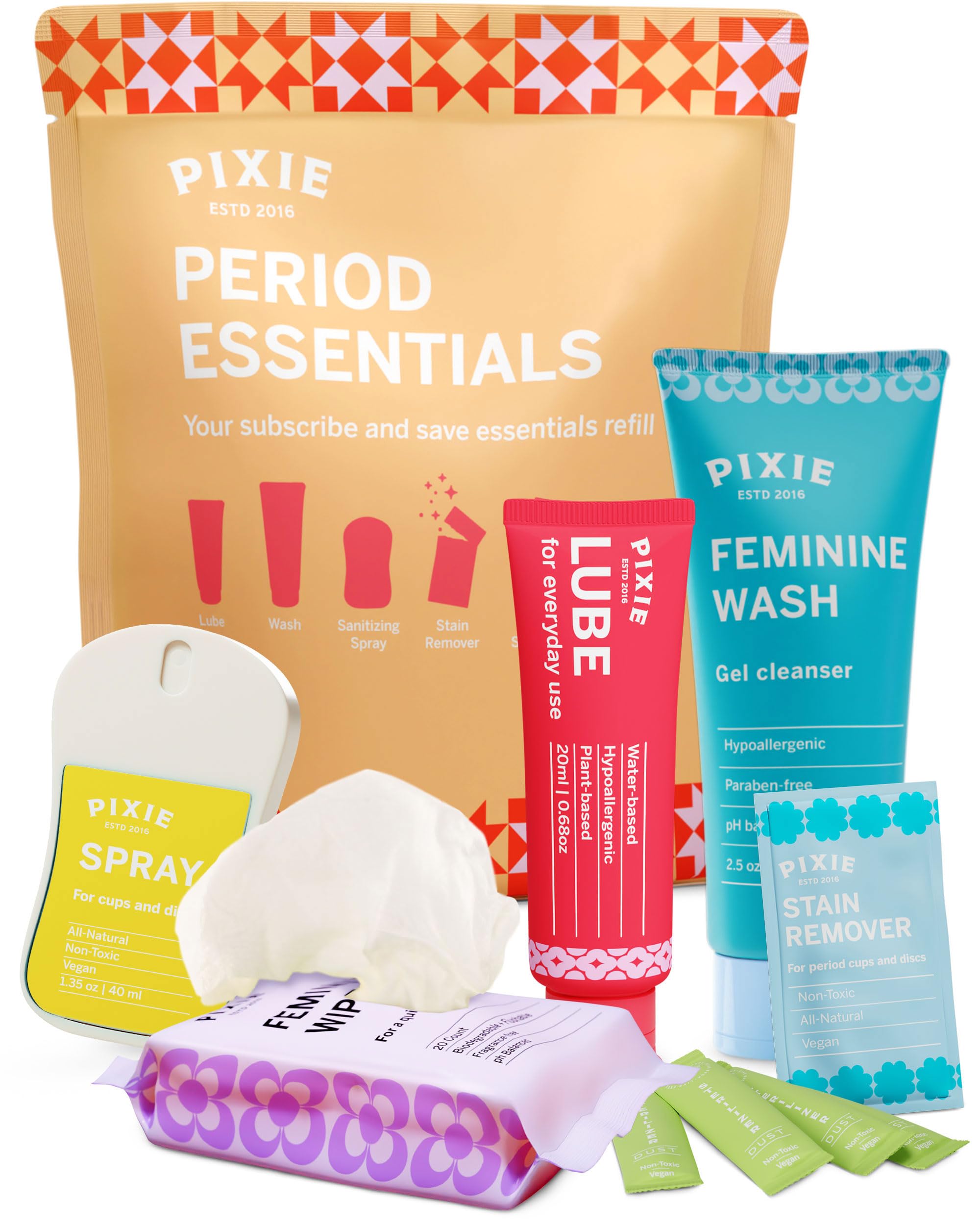 Menstrual Cup Disc Cleaner Essentials - What Cup Disc Owners Need - Feminine Wash Sanitizer Spray Dust for