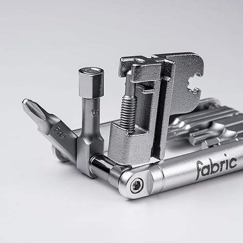 Miniatura 4 de Fabric 16 en 1 - Multiherramienta plegable para ciclismo 16 en 1 - Llave hexagonal, calibre de radio, par de torsión, divisor de cadena -