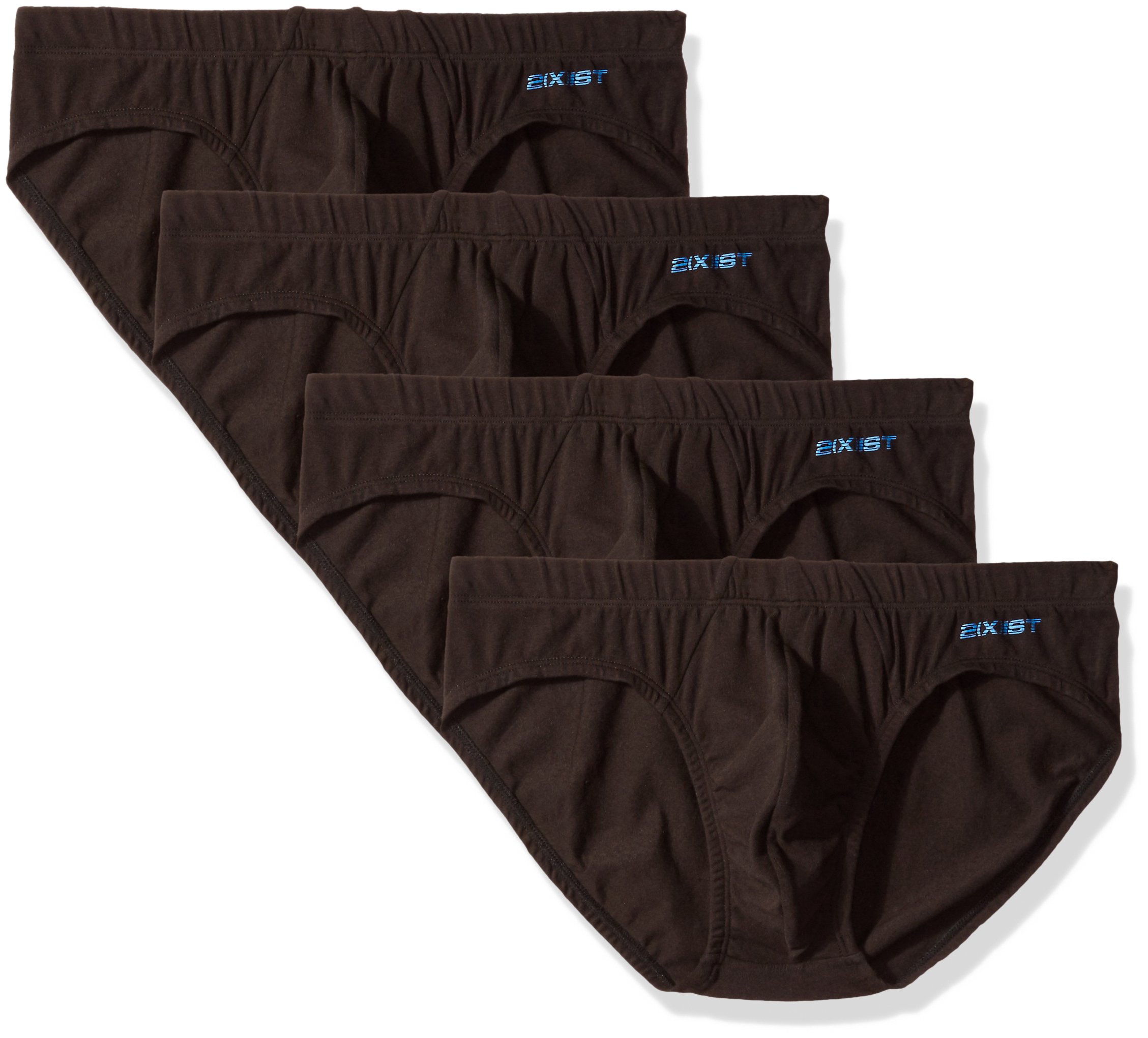 2(X)IST Men's Cotton Stretch Bikini Brief 4-Pack