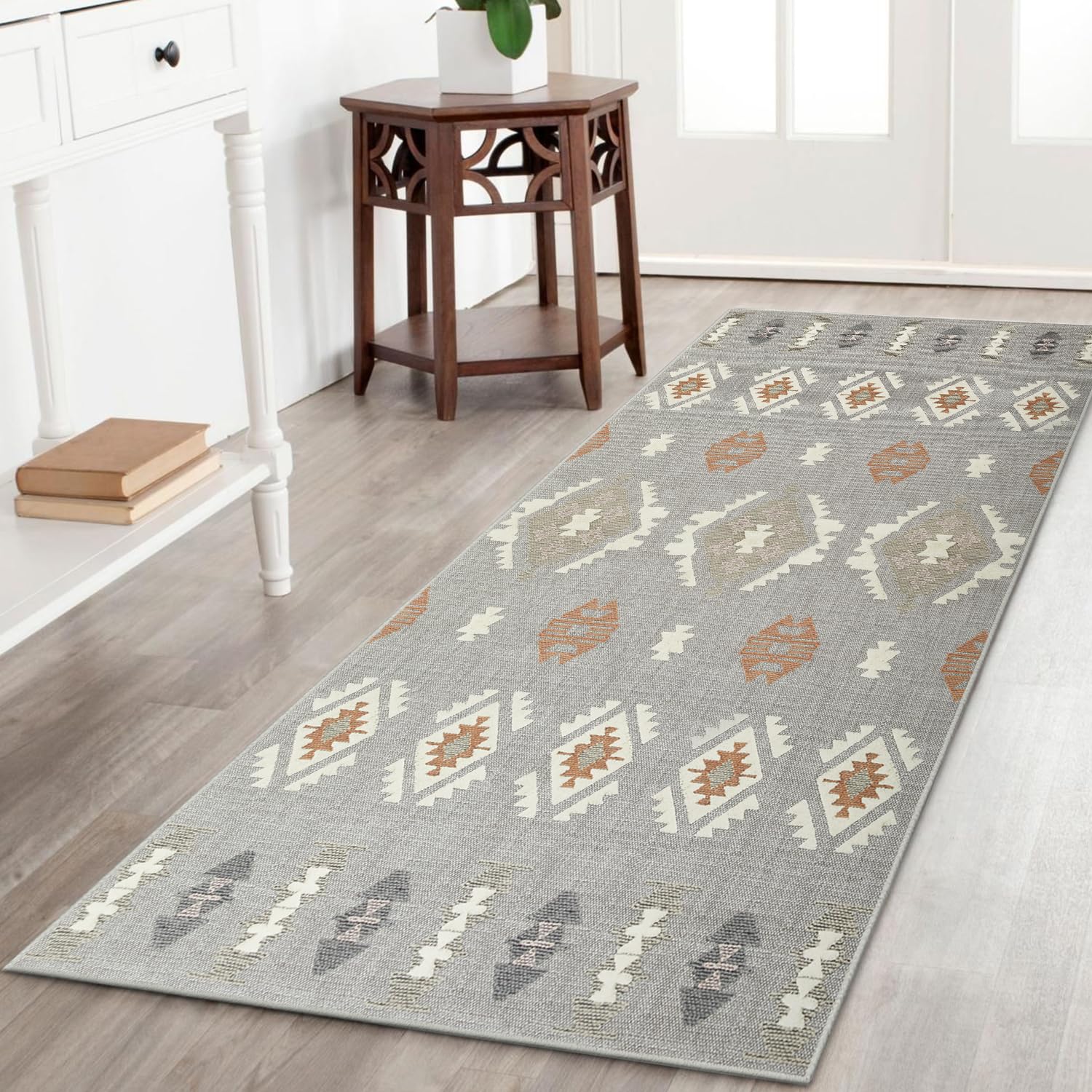 BedLooms Door Mat Indoor & Outdoor 80x150 cm – Non Slip Heavy Duty muddy mats for dogs UK – Stylish & Printed Welcome Front Doormat – Dirt Trapper Kitchen Floor Mat Inside & Outside Doormats, Nova