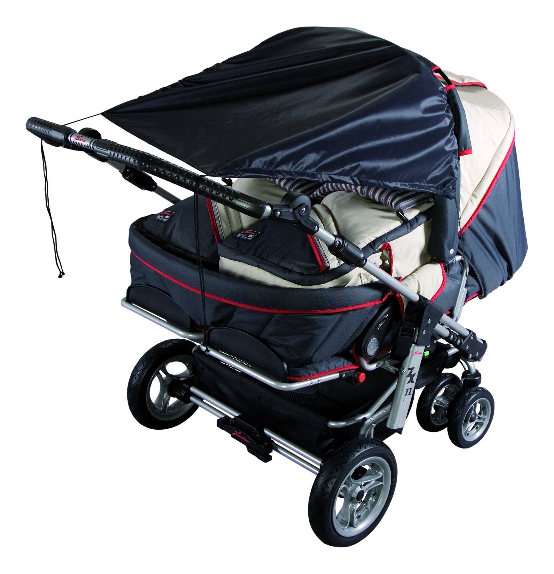 heimplanet zelte BACKDOOR; 4-Season, Black/Red