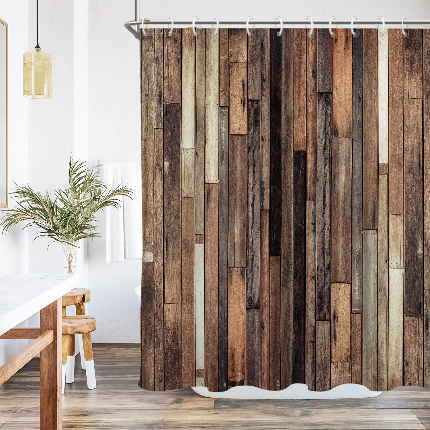 Extra Long Shower Curtain 72x84 Inch, Brown Boho Shower Curtain Waterproof Bathroom Decor Farmhouse Aztec Southwest Ethnic Geometric Fabric Bath Curta Af5474f2 3947 4831 B7d1 430c27c8017c.9eb36e050f3002c42cbe8e058fb51e37