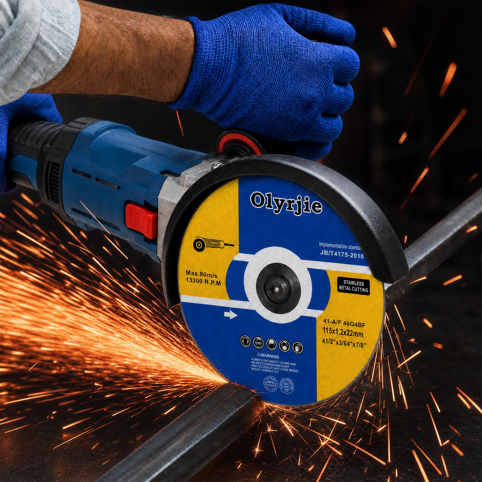 Cut-Off Wheels for Angle Grinders - 10 Pack -4 Cut-Off Wheels for Angle Grinders - 10 Pack -4
