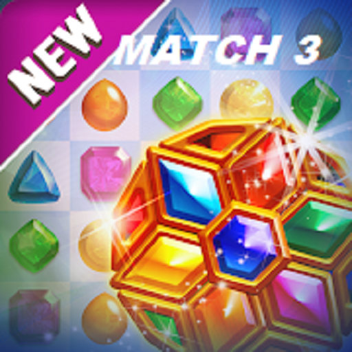 Jewel games. Jewels Match 3 classic gems puzzle