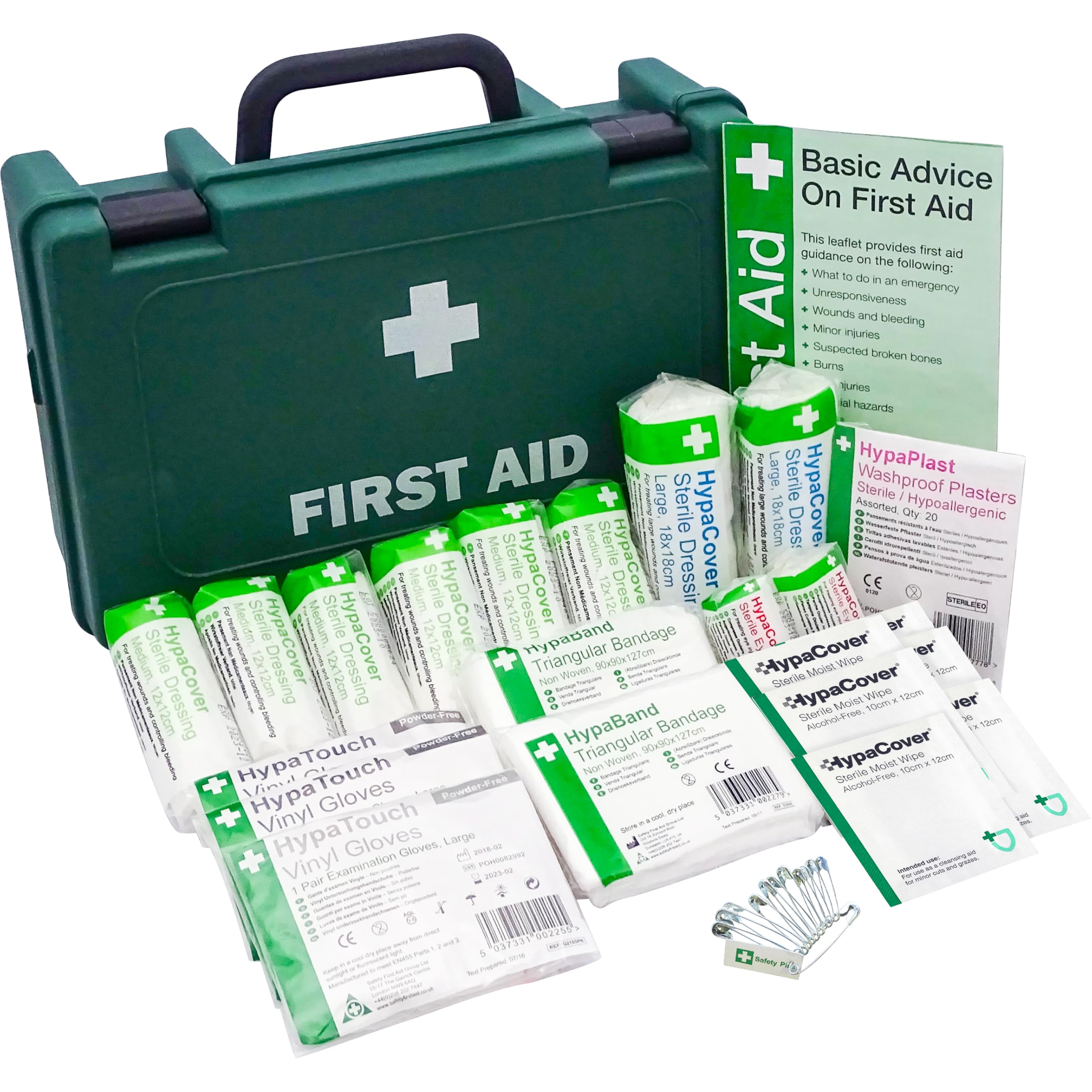 Safety First Aid Group HSE Economy 1-10 Persons First Aid Kit - Fully Stocked