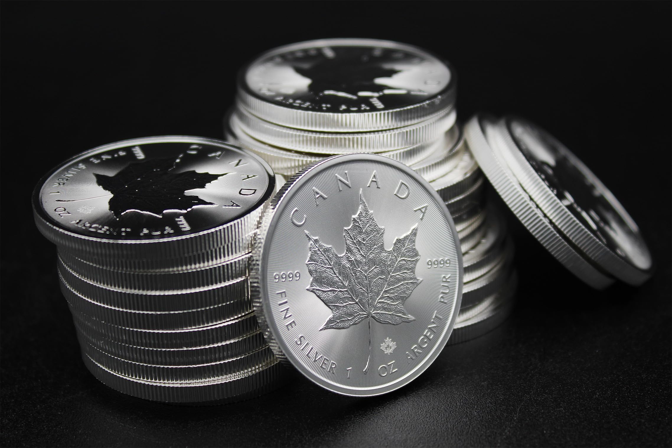  CANADIAN MINT MONNAIE 記念メダル Triple Maple – 5 oz. Fine Silver Coin | The Royal Canadian Mint