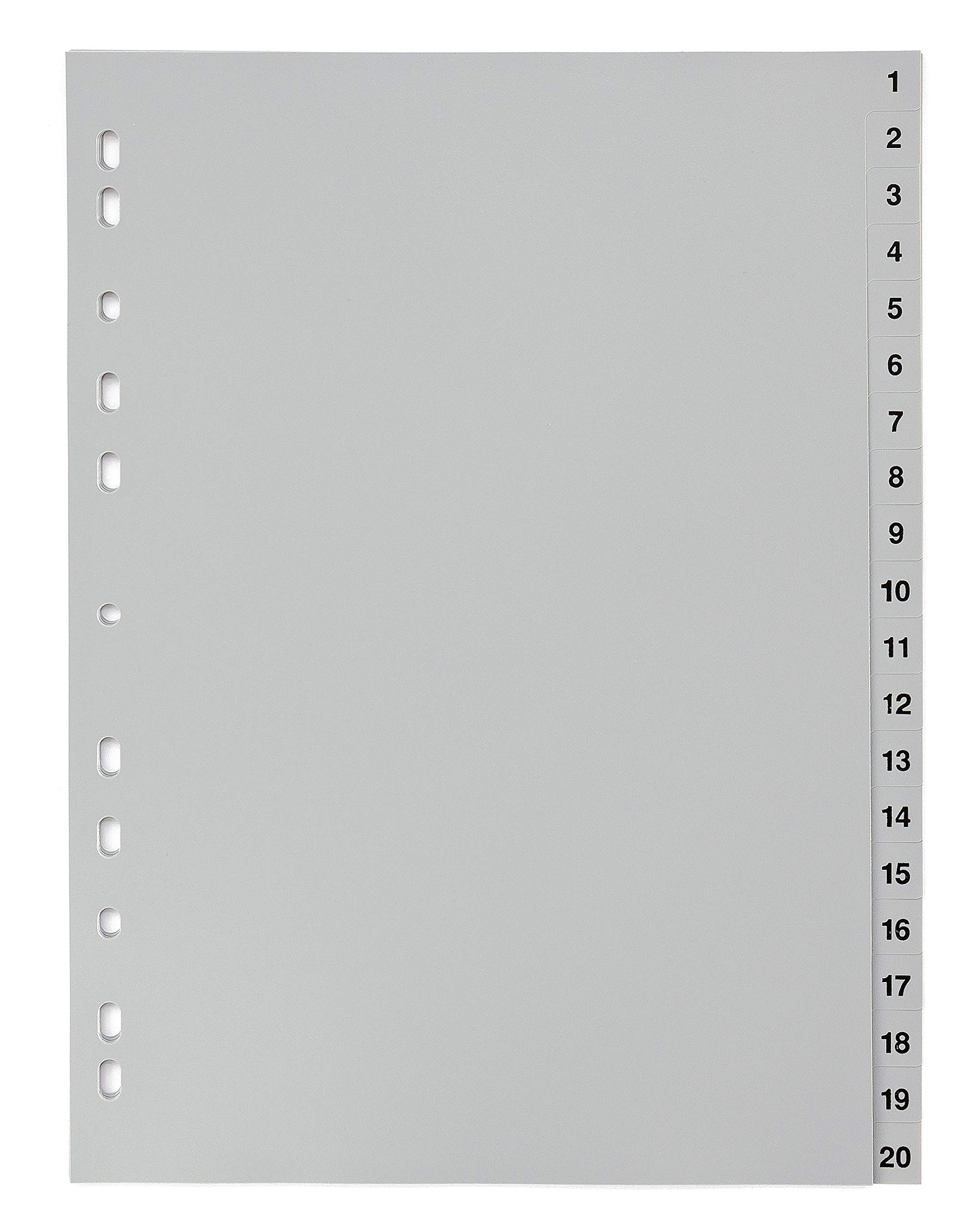 Set Divisori XXL Per Raccoltori - 12 Pezzi A4+ In PP Colorato, Made In Germany - Foto 3