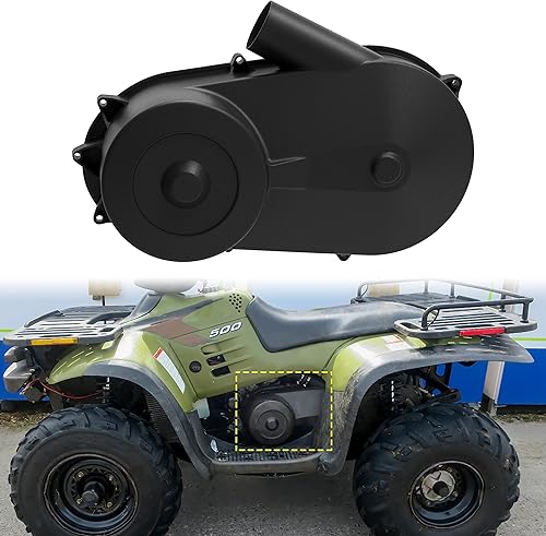 Miniatura 1 de SAUTVS CVT Air Guide - Cubierta exterior de embrague para Polaris Sportsman 335 500 Scrambler 500 Diesel Magnum 325 BIG BOSS accesorios (reemplazar