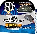 Hot Shot Liquid Roach Bait, Roach Killer, 1 Pack, 6-Count