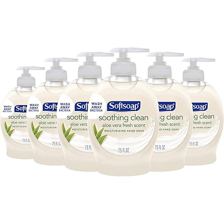 softsoap aloe hand soap