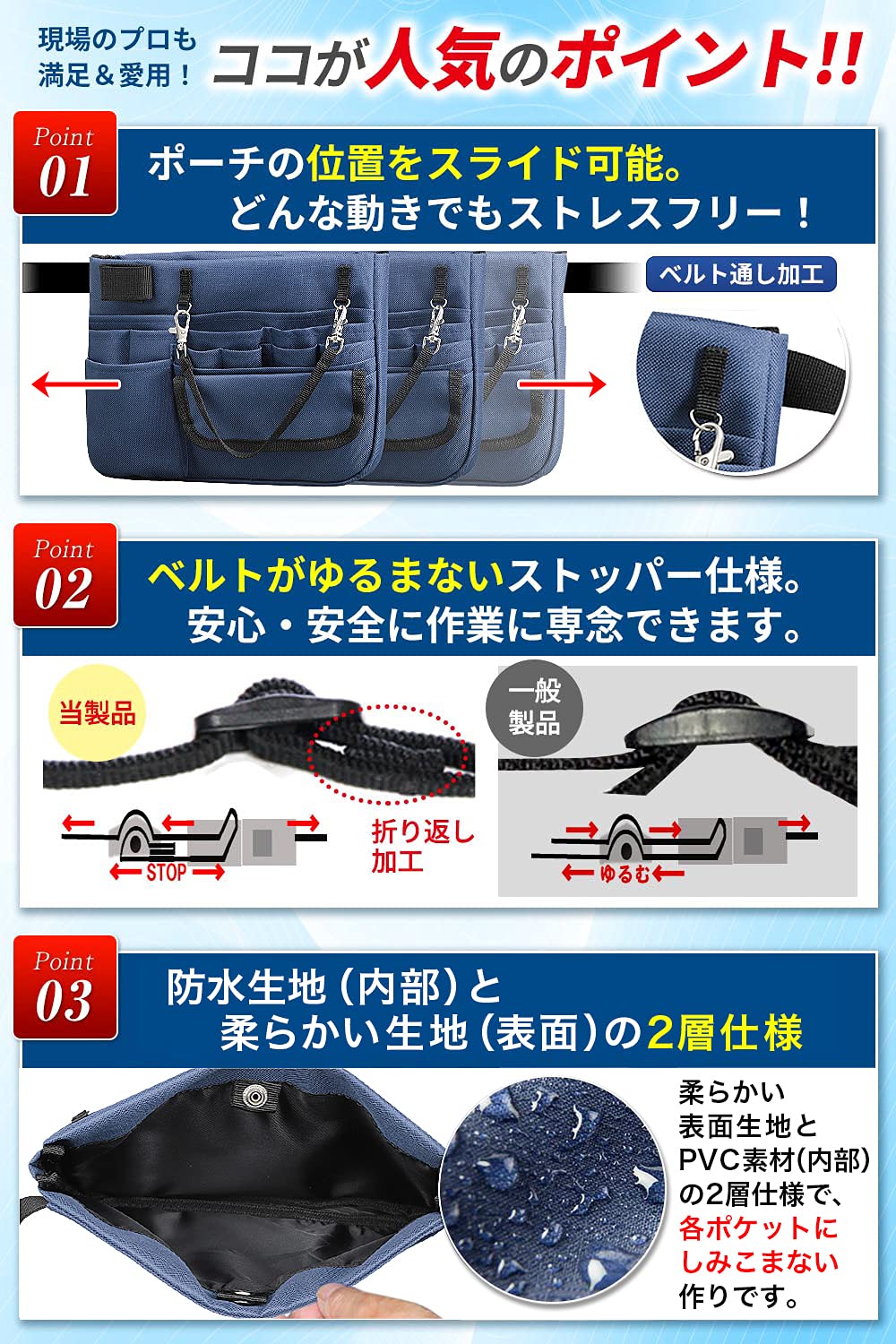 Amazon.co.jp: [VOW&ZON] ナースポーチ ナースバッグ ウエストポーチ