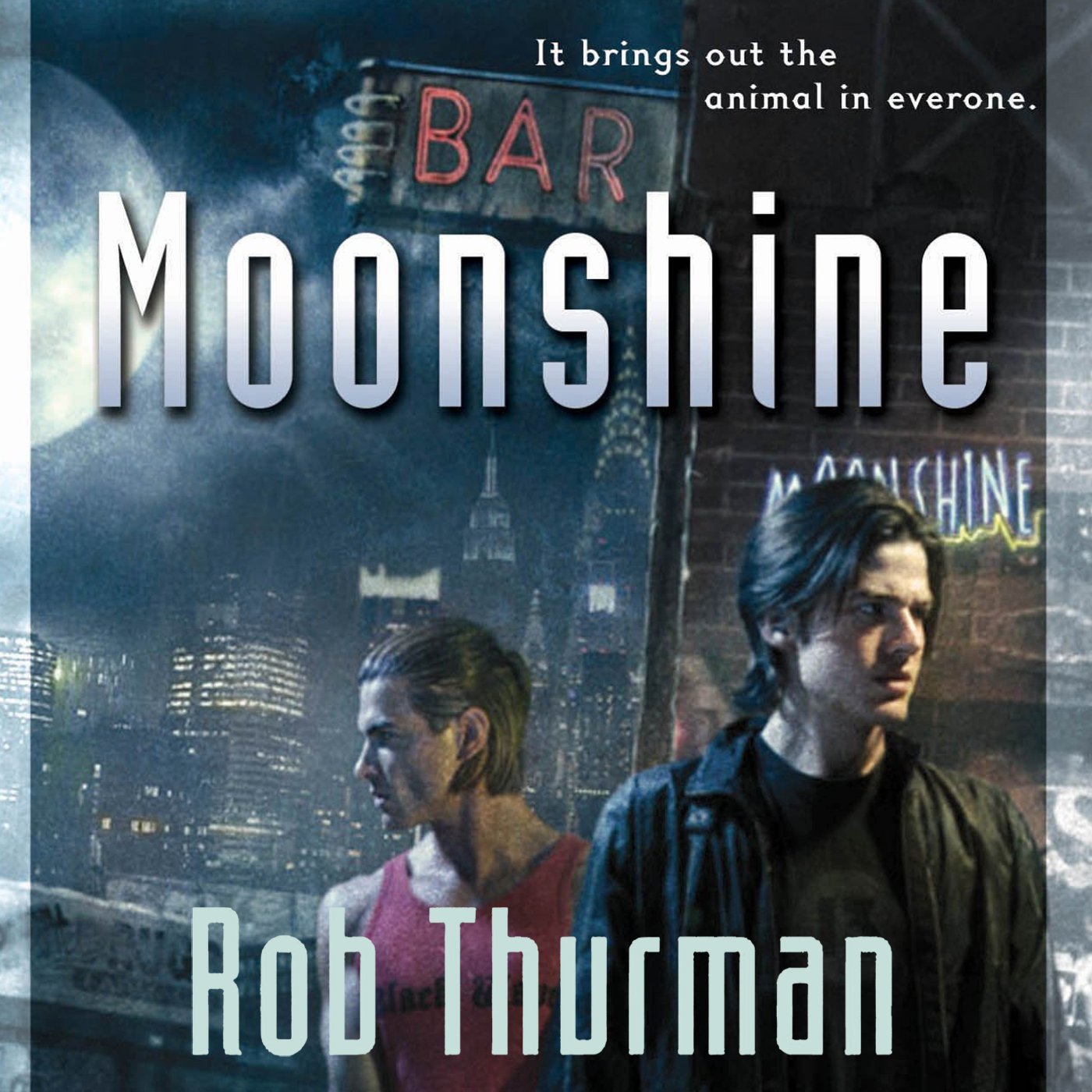 Cover art for Moonshine: Cal Leandros, Book 2