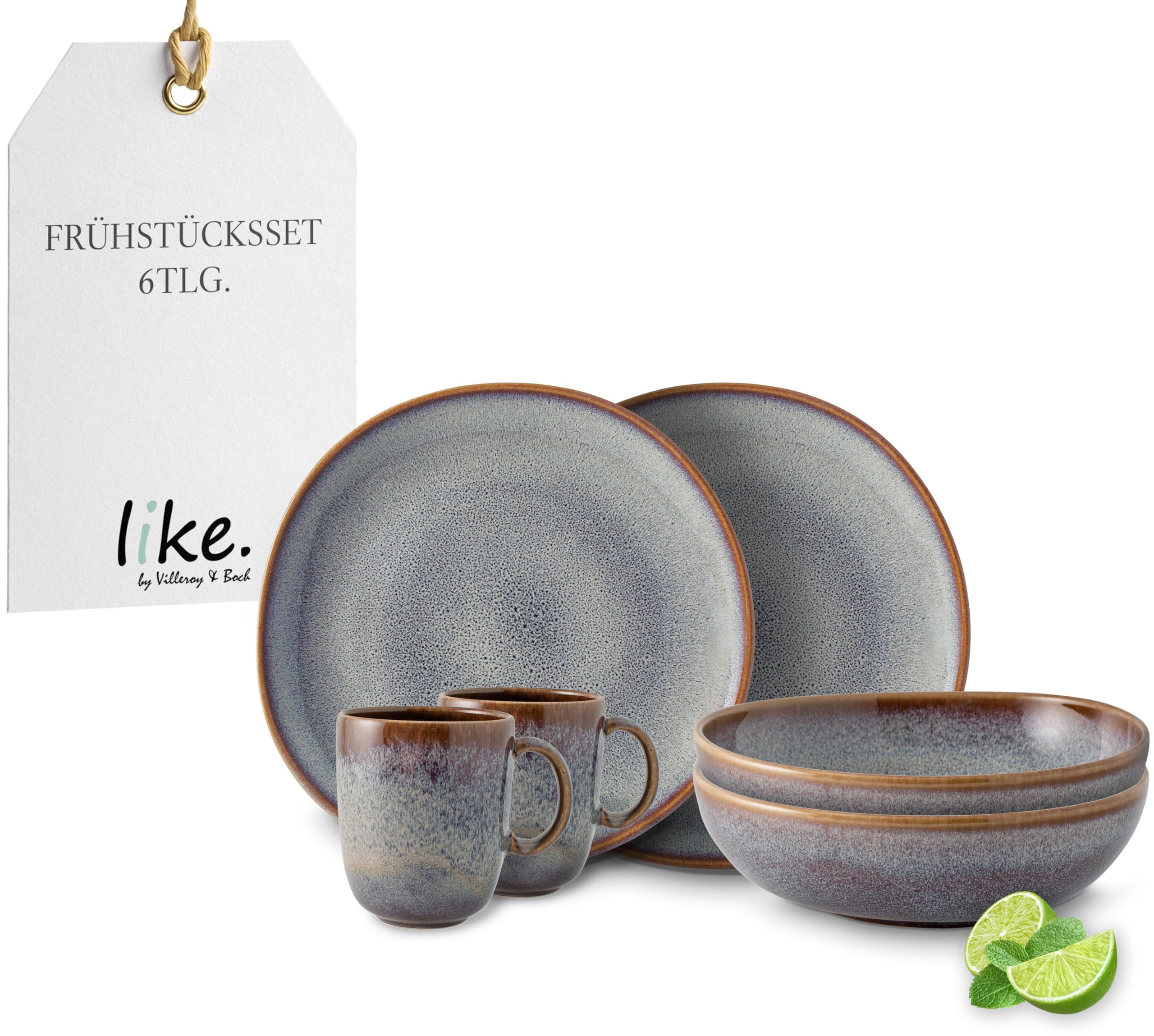 Amazon.com: like. by Villeroy & Boch - Lave Earthenware tableware
