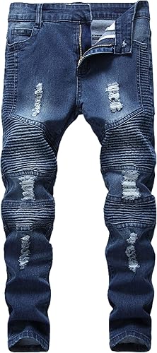 Jeans de moda estilo callejero de estilo callejero para niño