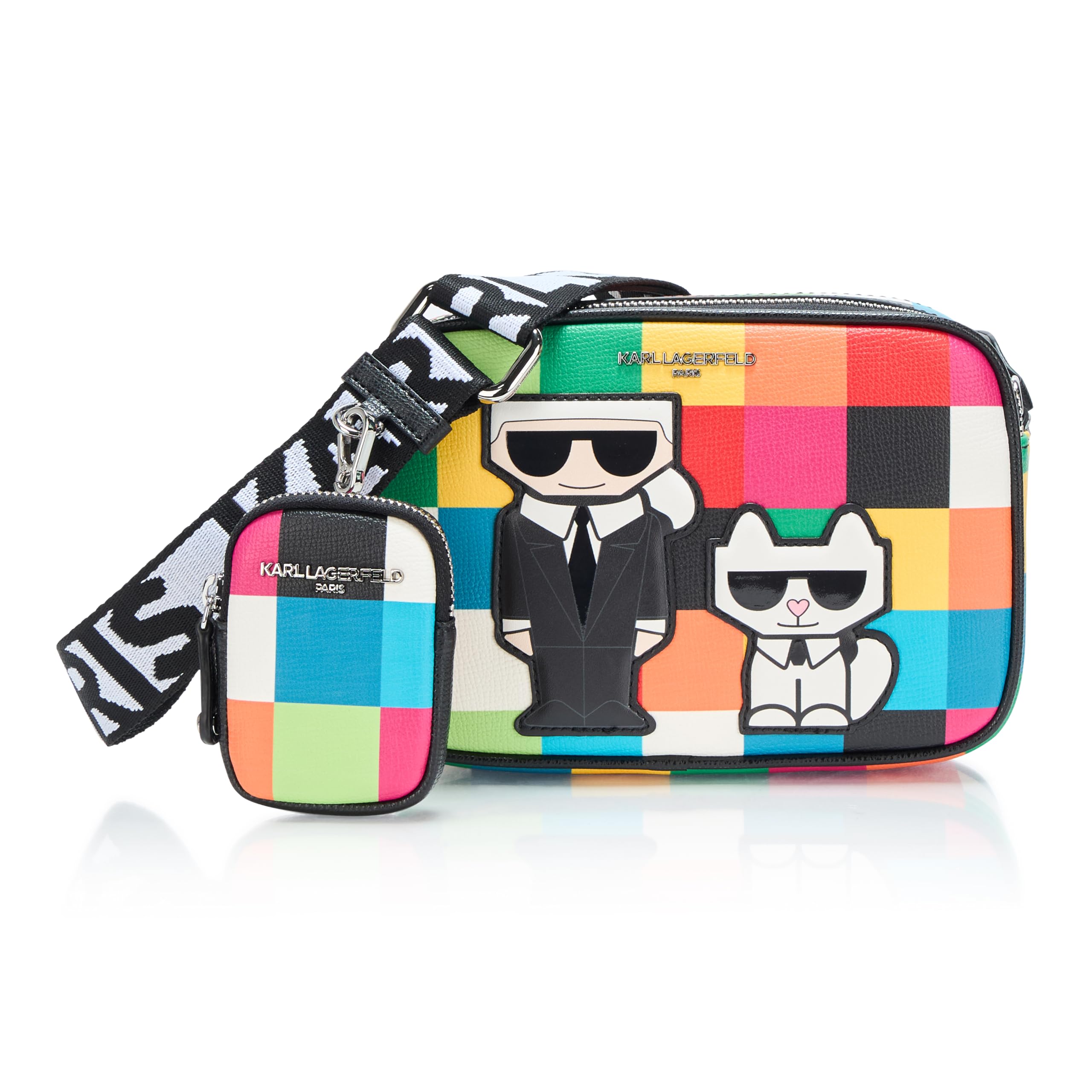 KARL LAGERFELD womens Maybelle Choupette Crossbody