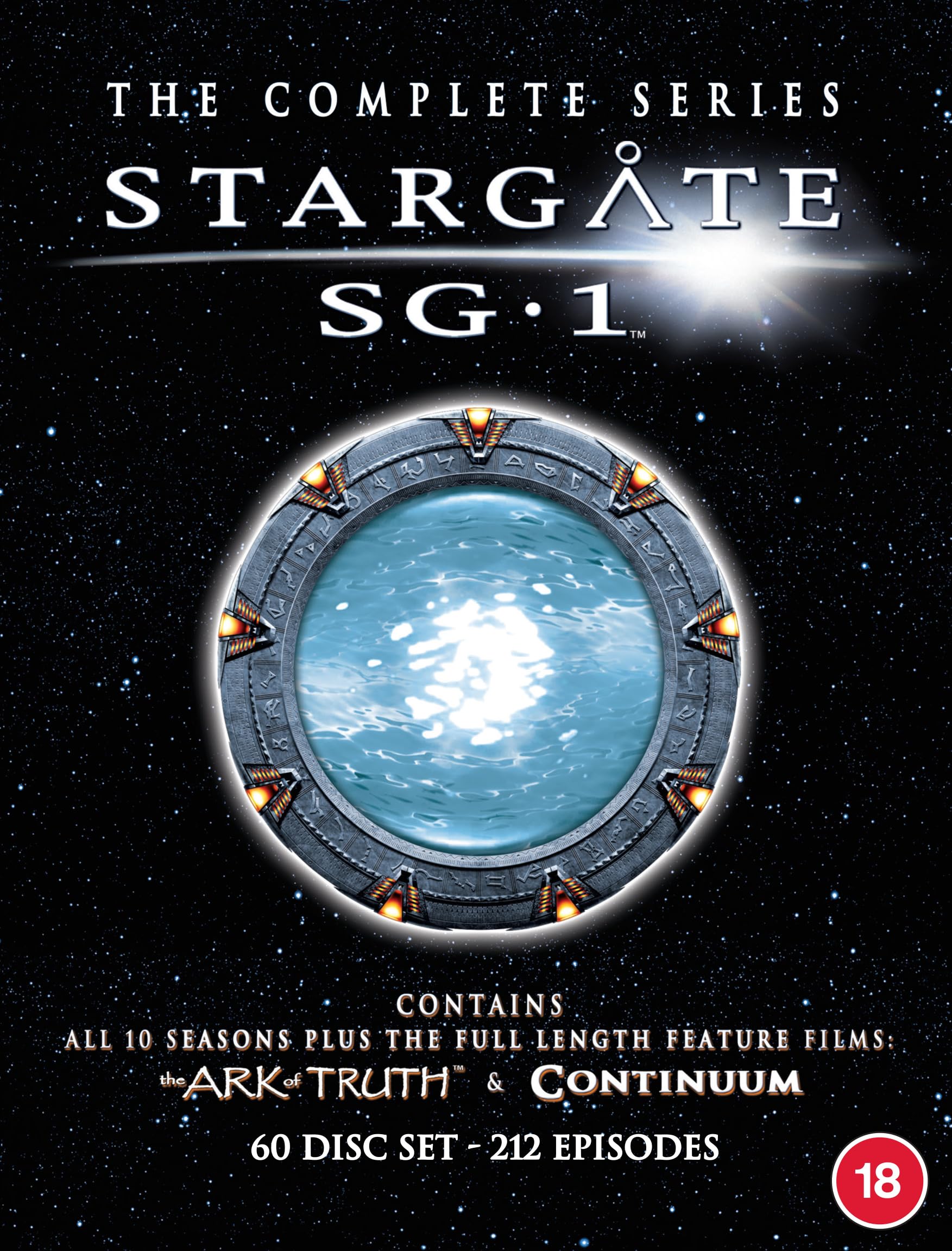 Stargate SG1: Complete Series [18] DVD Box Set