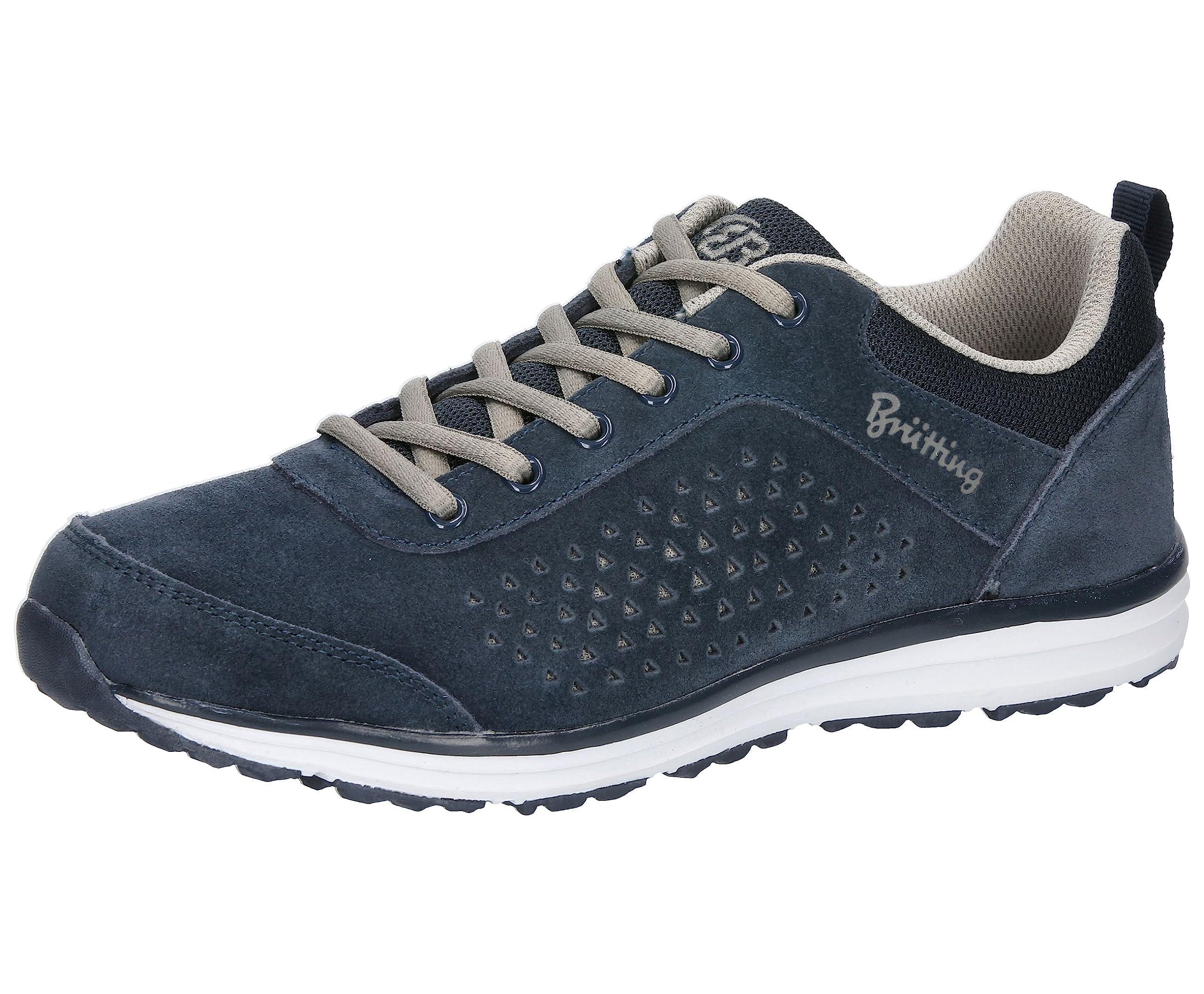 Brütting Men's Mansfield Trail Running Shoe, Navy Grey, 4.5 UK