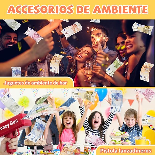Foto 7 de 7 de Solinorex Set de Dinero de Juego de 175 Piezas con Diseño de
