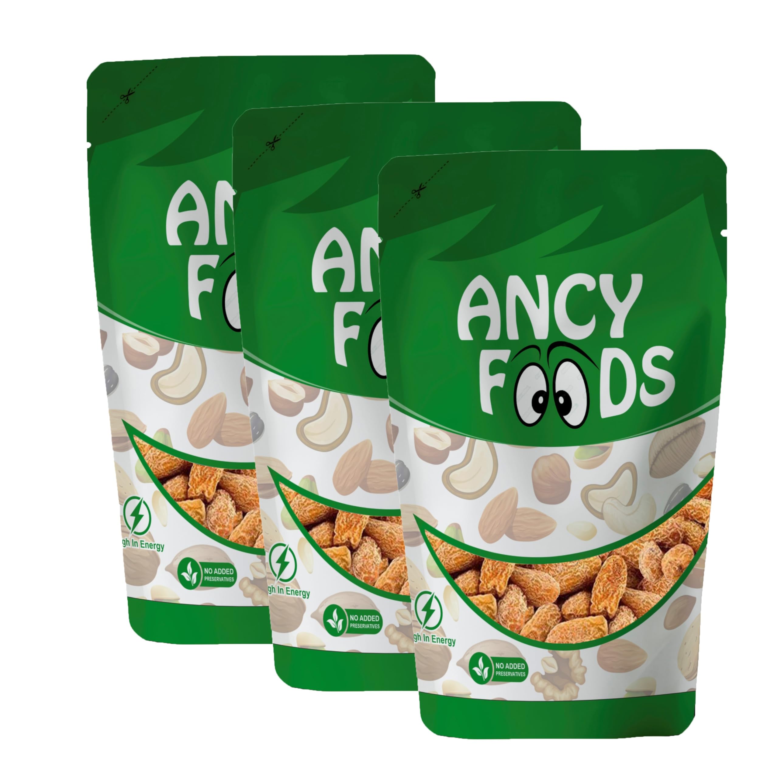 Ancy Peela Chuara 600 Grams (200 Grams X 3) - Traditional Yellow Dry Dates | Peela Sukha Khajoor Known For Their Natural Sweetness | Widely Used in Indian Kitchens for Sweets, Kheer, and Health Recipes | Gives Energy & Fiber Source-image-45