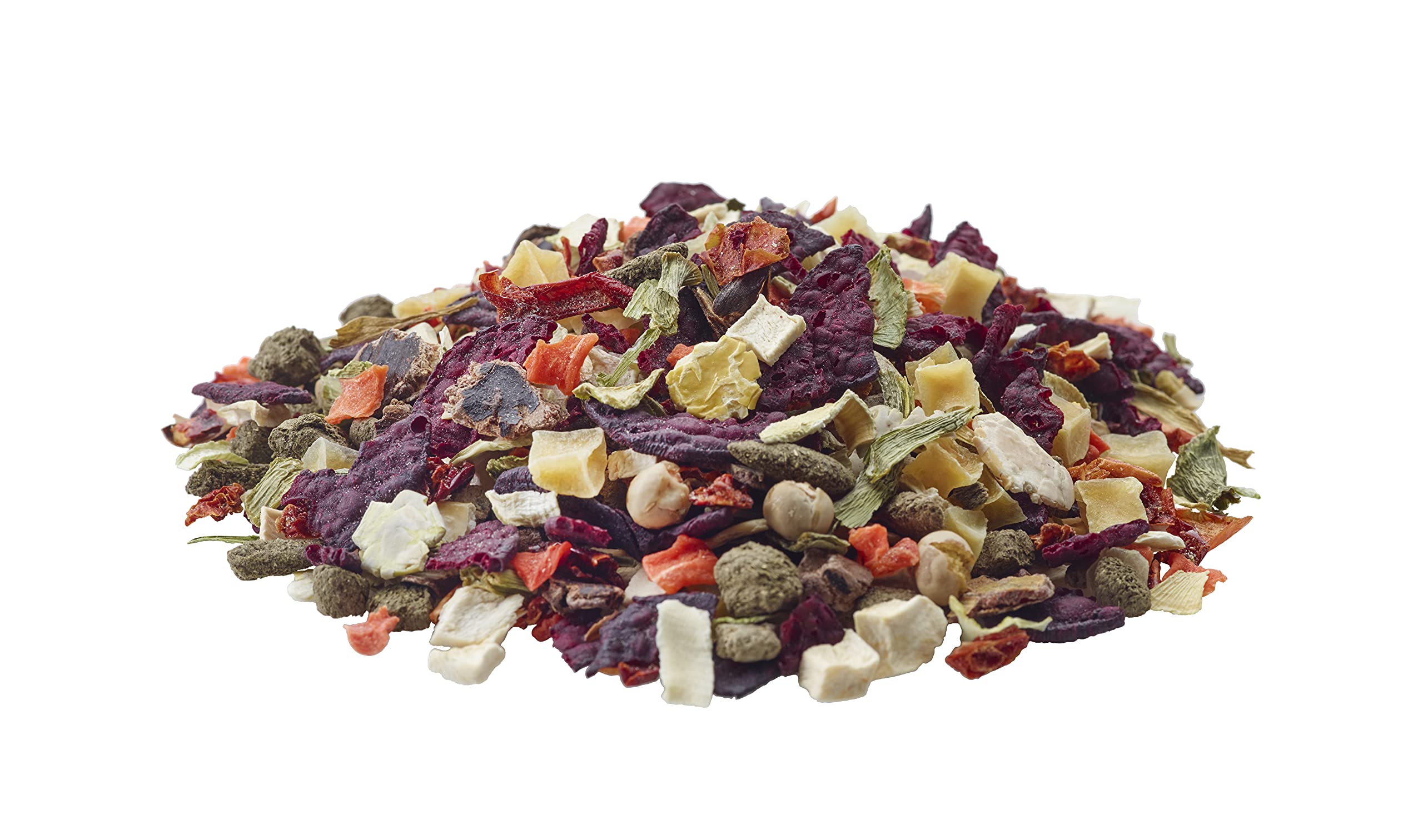 VERSELE-LAGA - Nature Snack Veggies - Mélange de Légumes Riche et Varié pour Lapins et Rongeurs - 7x85g
