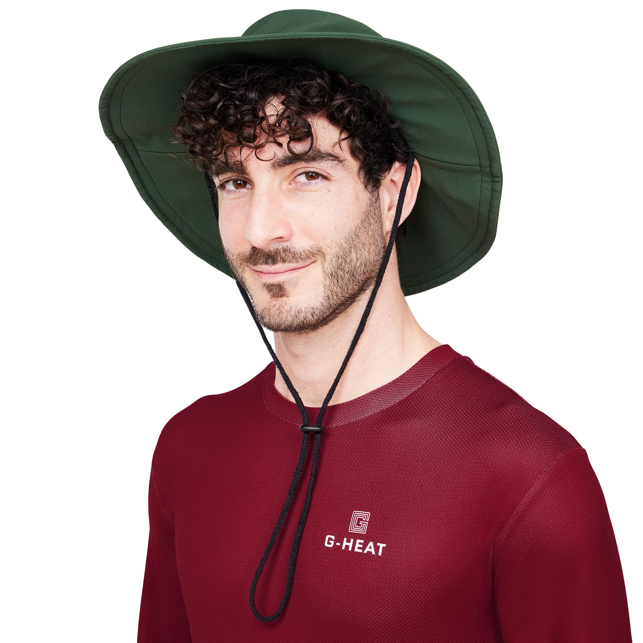 G-HEAT - Chapeau Rafraîchissant Anti-UV UPF50+ | Léger, Respirant et Réutilisable | Idéal pour Soleil, Été, Randonnée, Jardinage, Activités Extérieures