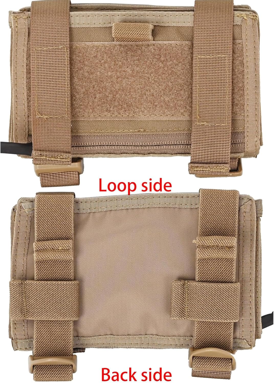 Tactical Arm Sleeve Map Pouch Case Documets Holder Wrist Case Wrist Map Holder QB Wristband Map Case Military Arm PouchTactical USA Flag Patch