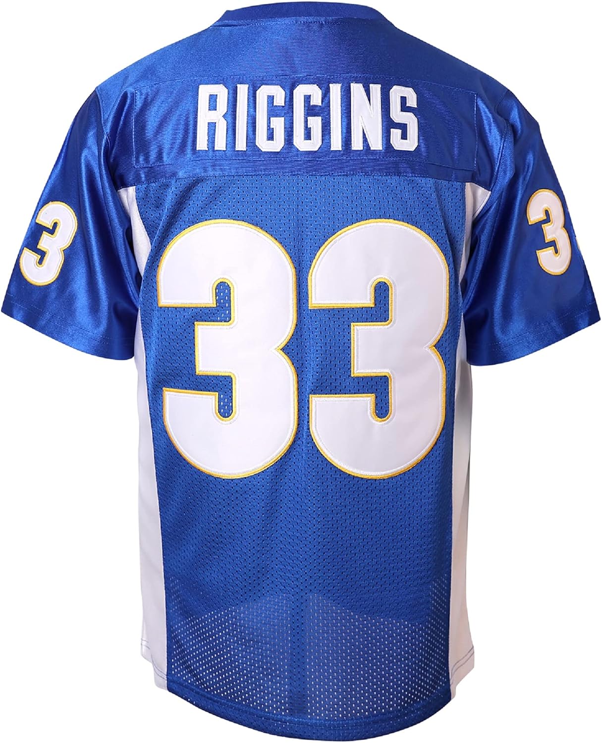 Men Tim Riggins 33 Friday Night Lights High School Football Jersey Stitched (TimRiggins33Blue, X-Large) - Image 3