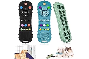 Natural Teething Rubber Chew Toy for Dogs - for Small Puppies