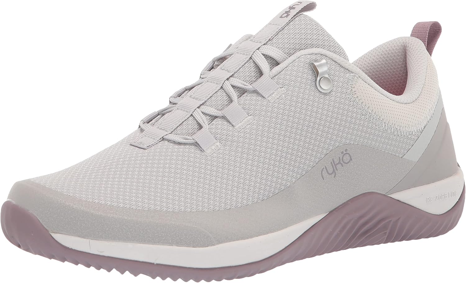 Ryka Women's Echo Low Sneaker, Vapor Grey, 8.5 M US