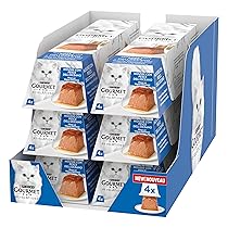 GOURMET Revelations Cibo Umido per Gatti Adulti Mousse con Pesce dell’Oceano 24 Confezione da 57g