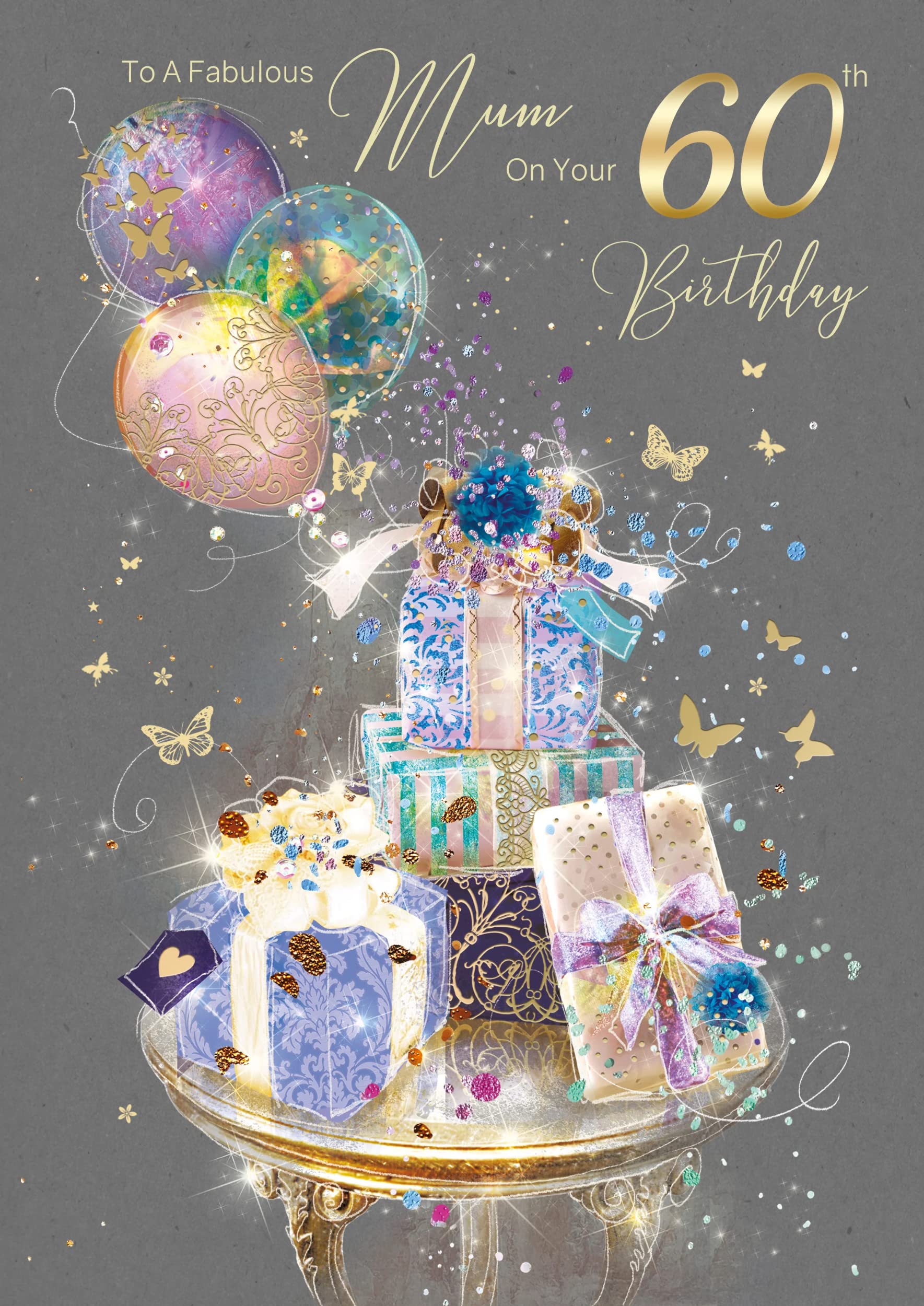 Mum 60th Birthday Card from The Grace Range by Cherry