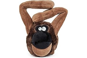COXDO Immortal Dog Toy, Action Plush Ape Animated Squeaky Dog Toy, Chew Guard Technology