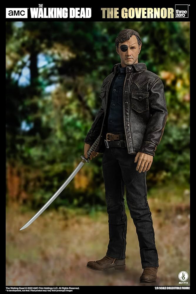 ウォーキングデッド threezero The Governor 総督1/6 Amazon.com: threezero The Walking Dead: The Governor 1:6