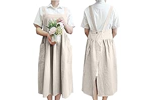 Cotton Pinafore Aprons for Women