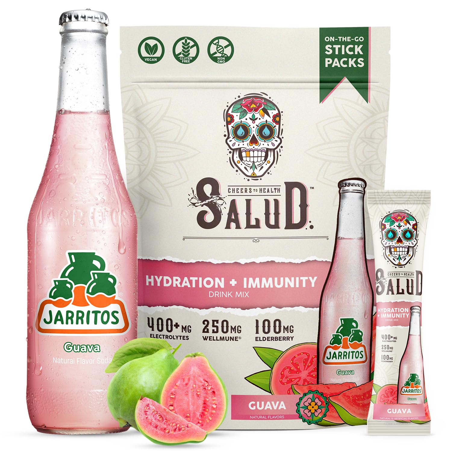Salud 2-in-1 Hydration + Immunity Drink Mix, Cucumber Lime — Amazon image 7
