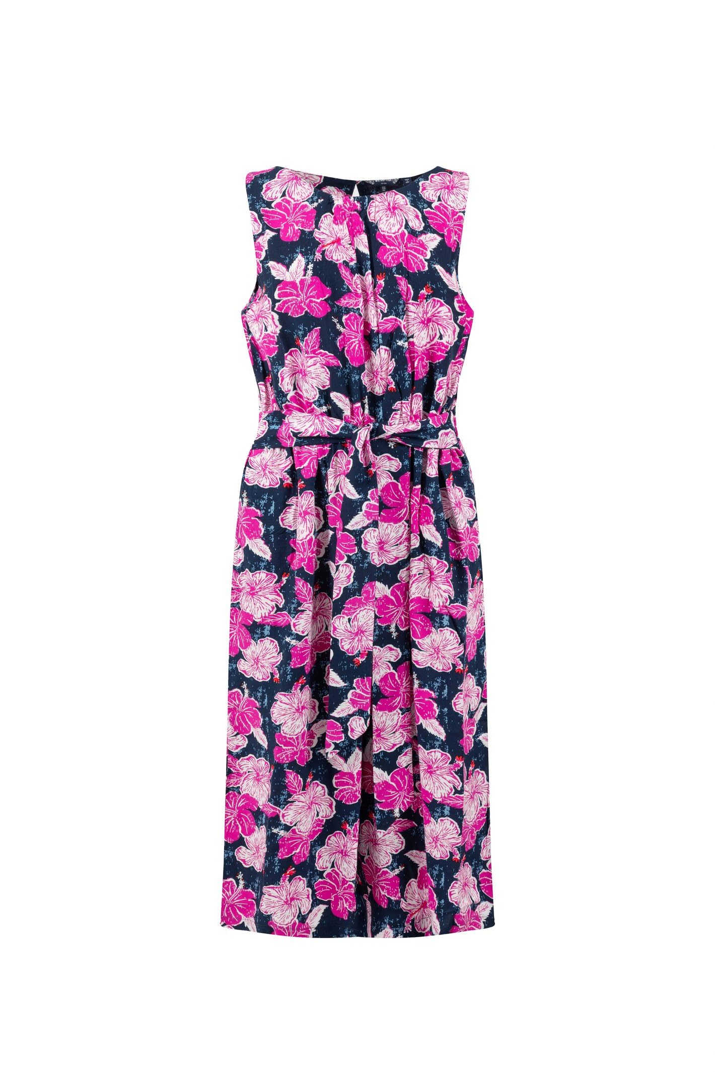 Weird Fish - Women's Jumpsuit - Viscose - Bright Pink - Size 16