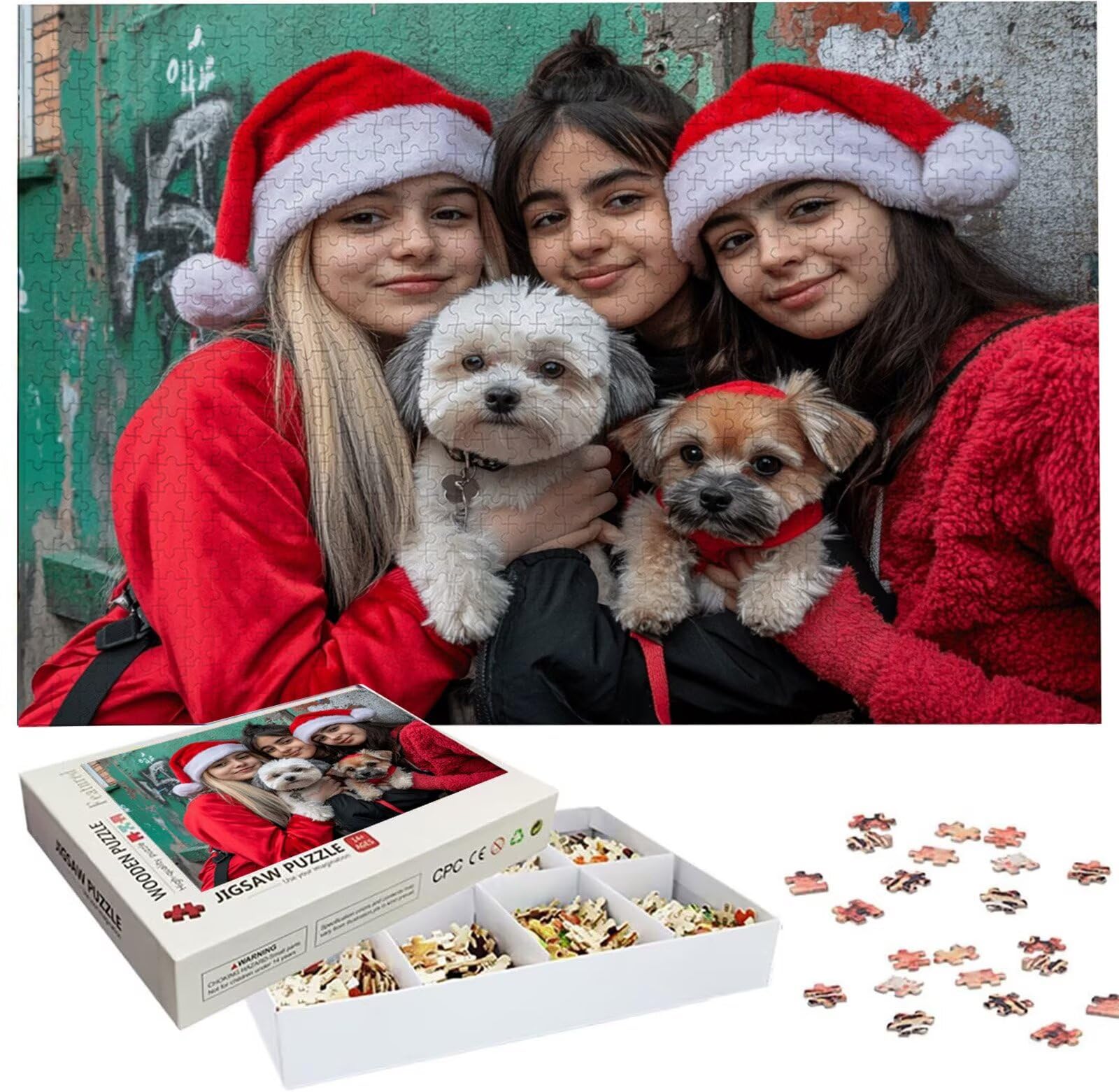 Puzzle Personalizzato con Foto e Testo 5000 Pezzi - Stampa in HD, W-5784