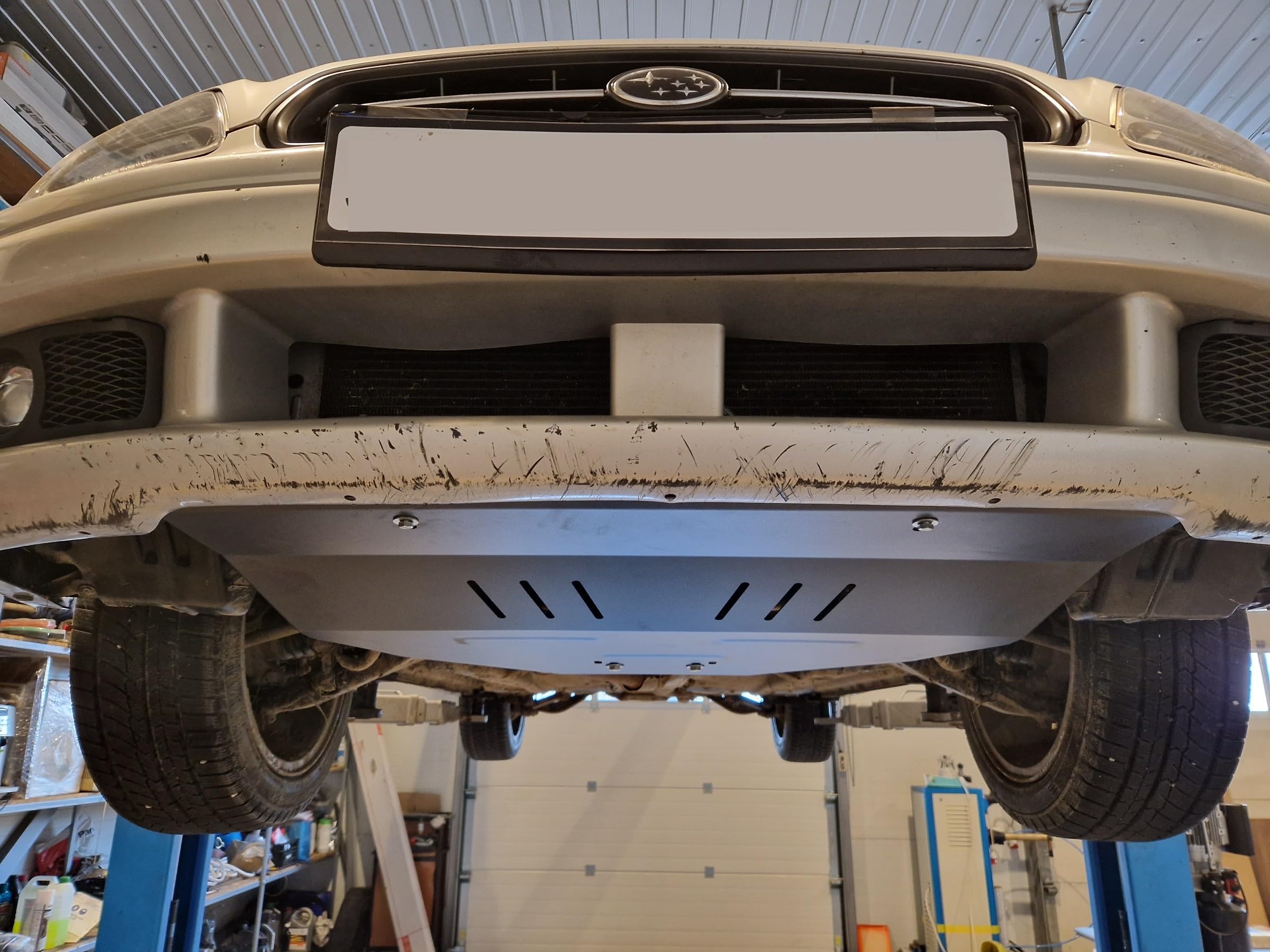 Protección metálica bajo motor compatible con Subaru Forester 1 - (1997-2002)
