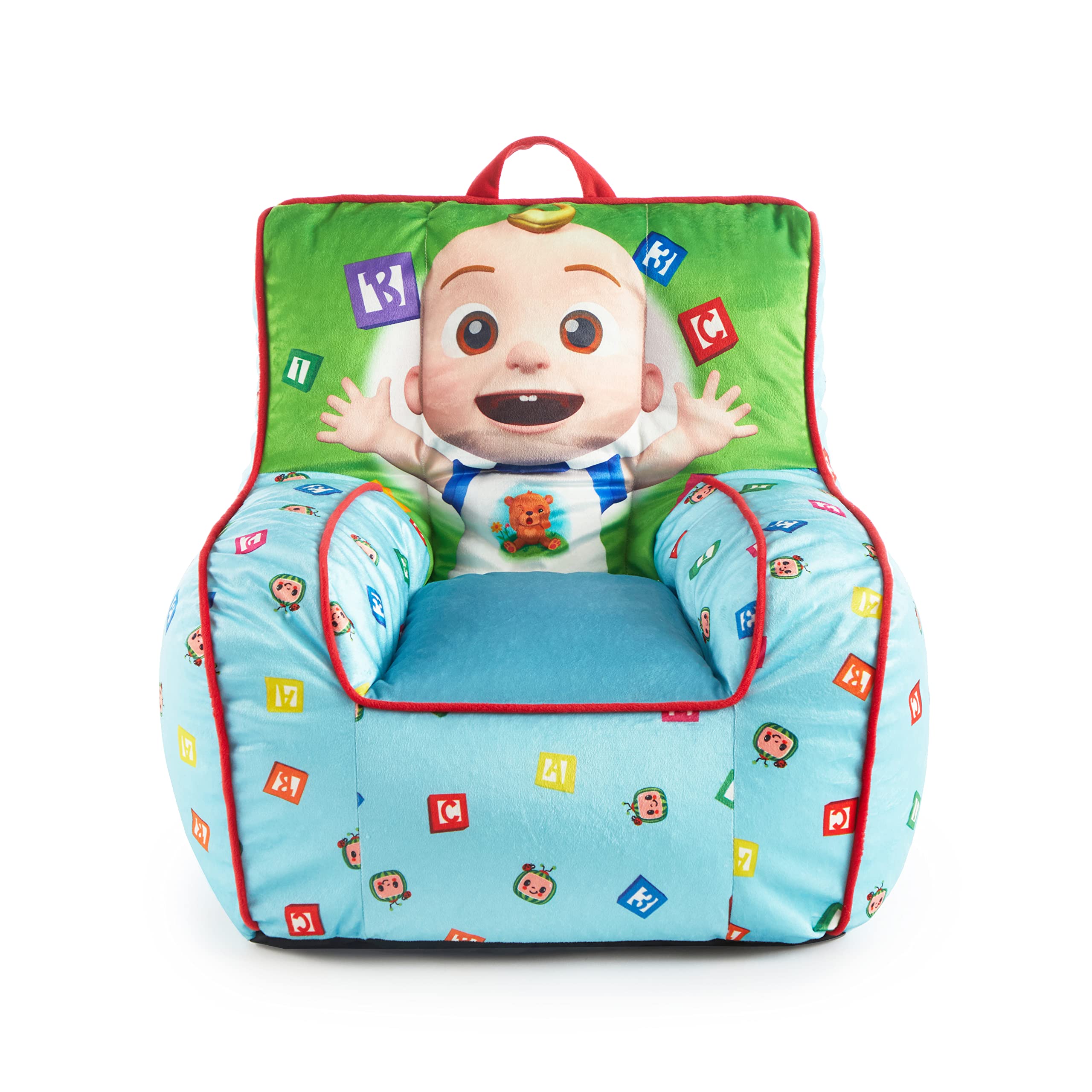 Toddler Chair Cocomelon Kids Outdoor Folding Beach Chair With