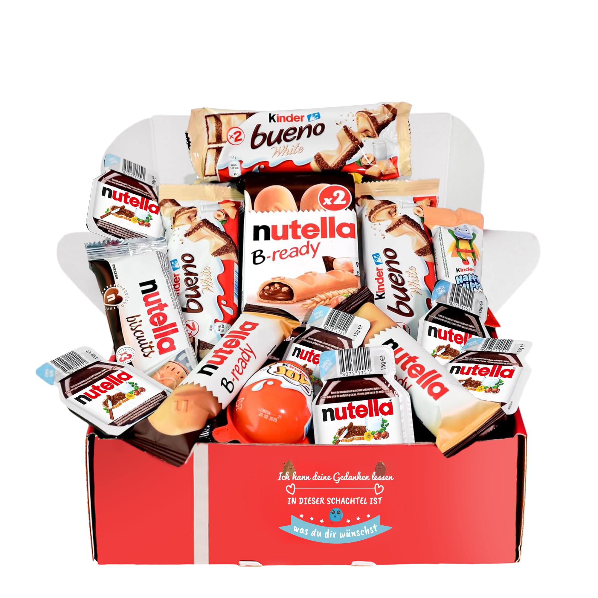 Schokolade Geschenkbox I Originelles Geschenk für Geburtstage, Kinder, Partner - Schokolade Box (Mix)