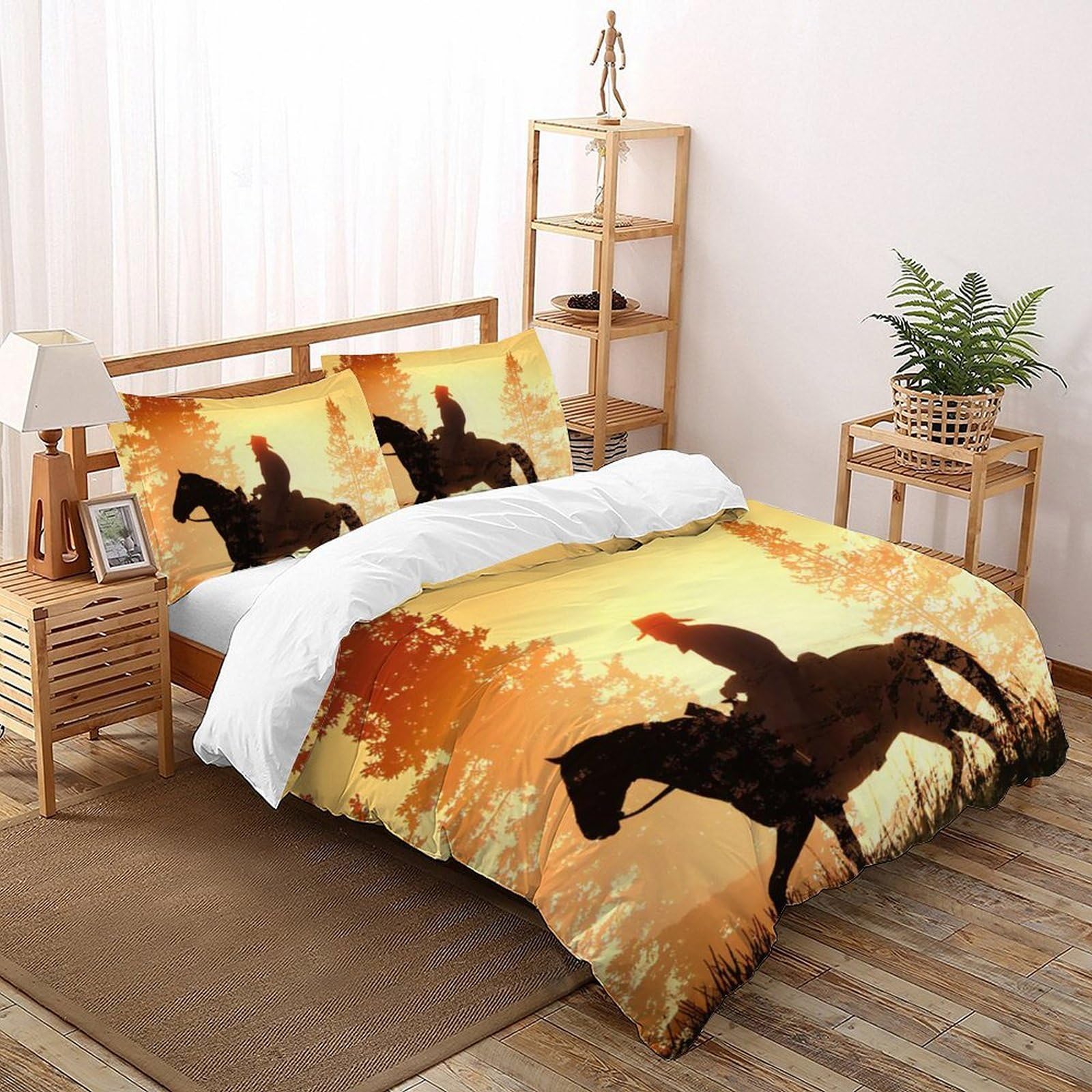Housse de couette douce et facile d'entretien pour lit enfant avec fermeture éclair