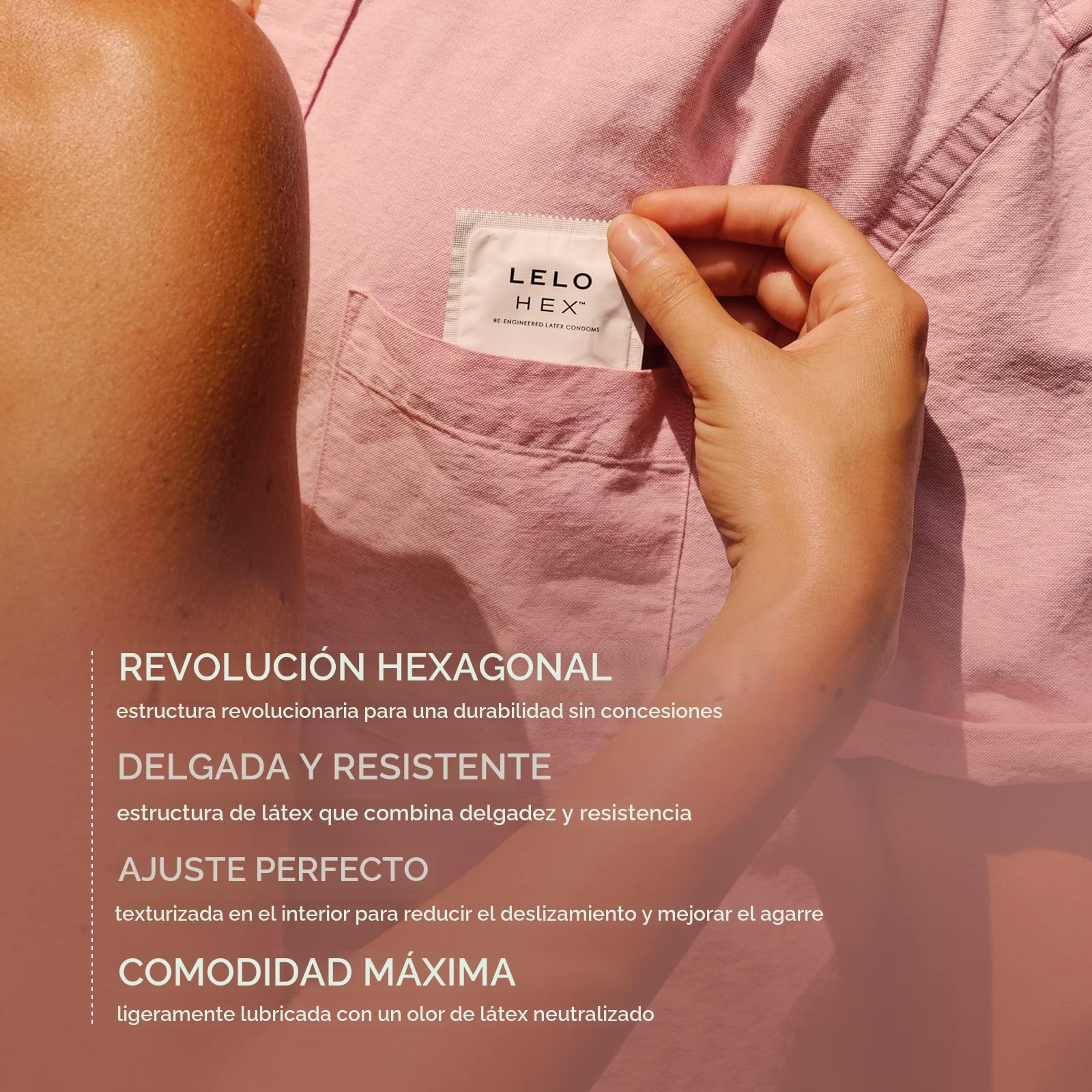 LELO Bundle: HEX Original Ultradünne Kondome für Männer (36-Packung) + Personal Moisturizer Luxuriöses Gleitgel für Frauen und Männer, Wasserbasis, 150ml