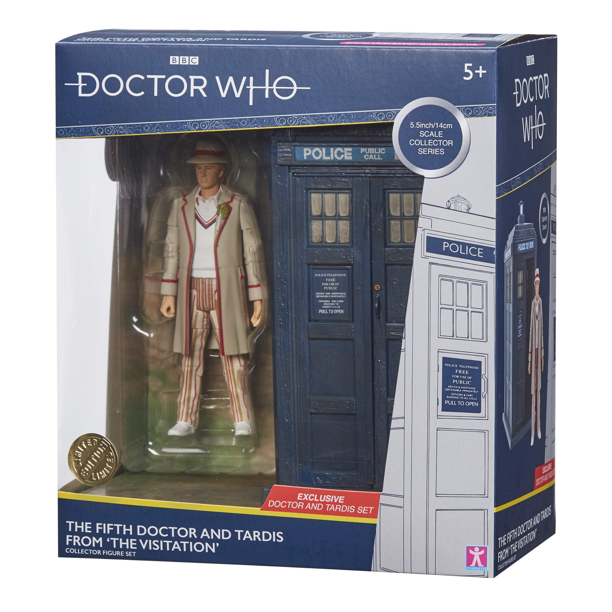 Buy Doctor Who 5th Dr and Tardis Set Classic Dr Who Action