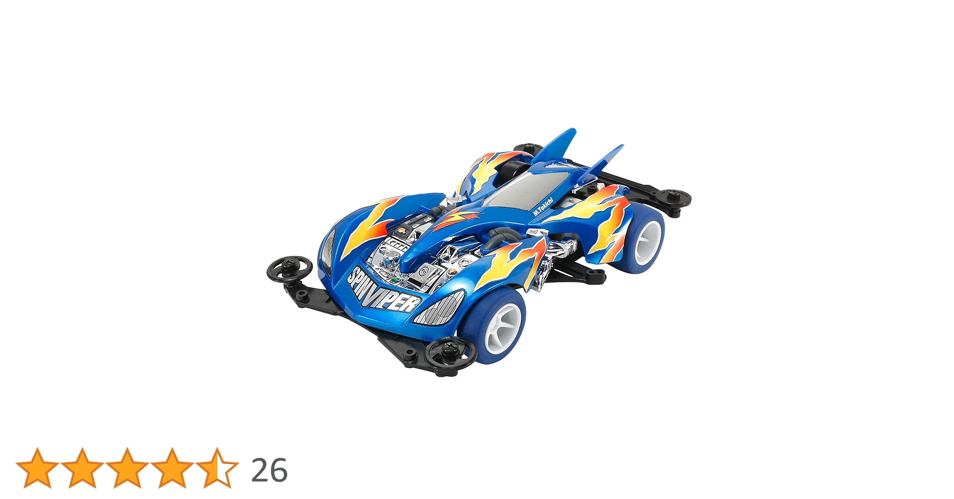 シュリンク未開封　ミニ四駆 スピンバイパー　パールブルースペシャル　3個セット Amazon | タミヤ ミニ四駆限定シリーズ スピンバイパー