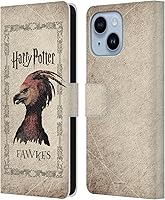 Vista 101 de Head Case Designs Funda de piel con licencia oficial de Harry Potter Aragog Spider Creature Chamber of Secrets II compatible con Apple iPhone 7