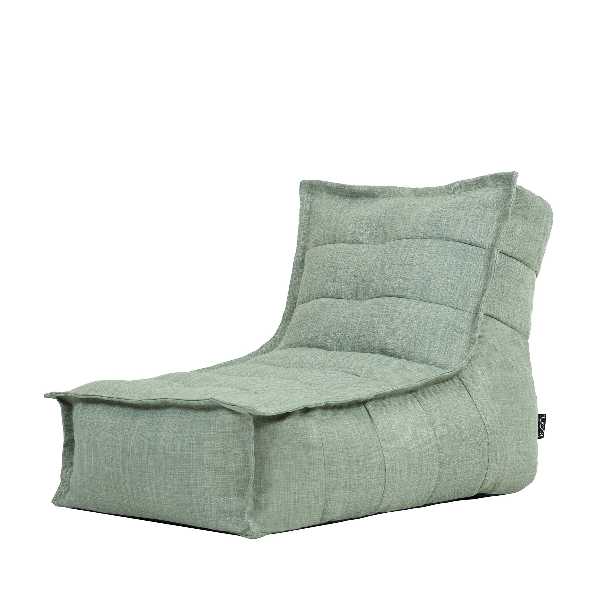 icon Dolce Outdoor Bean Bag Lounger with Filling Included, Green