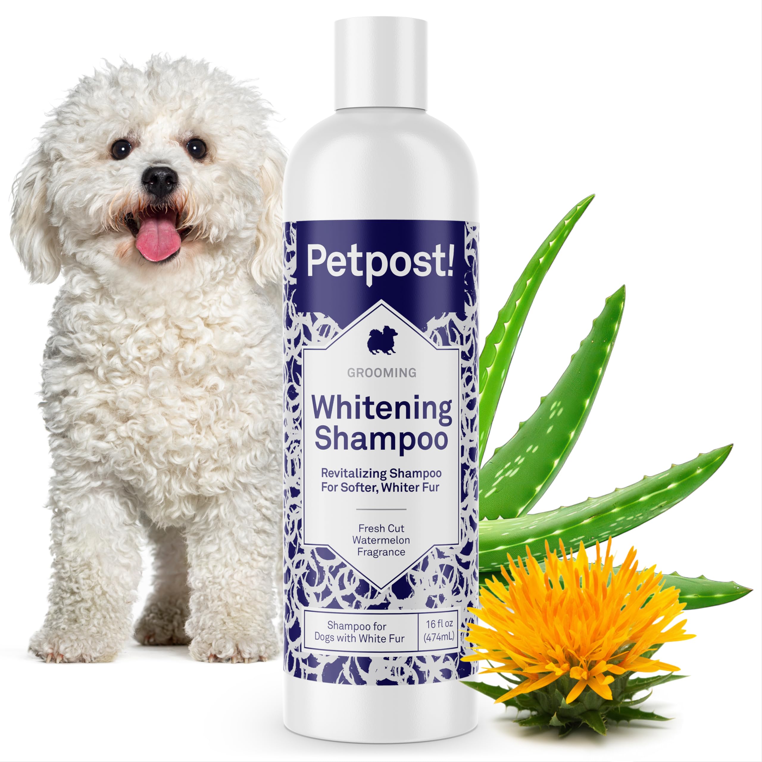 Amazon | Petpost | 犬用ホワイトニングシャンプー - 白い犬のベスト