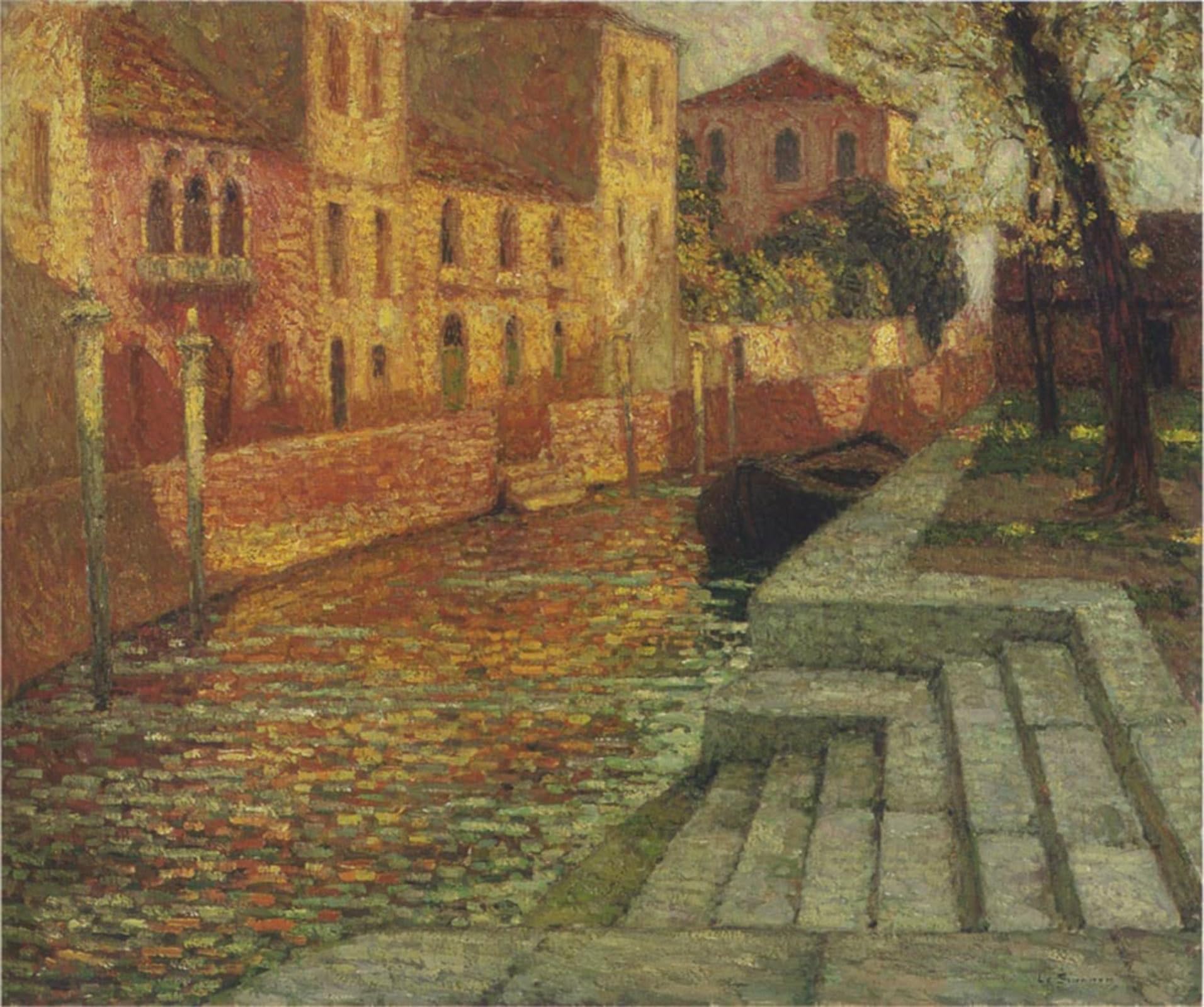 POSTERIIk Famous Animal Posters Vintage Picture Saint Trouaro by Henri Le Sidaner Modern Wall Decor for Home Decor 60x90cm