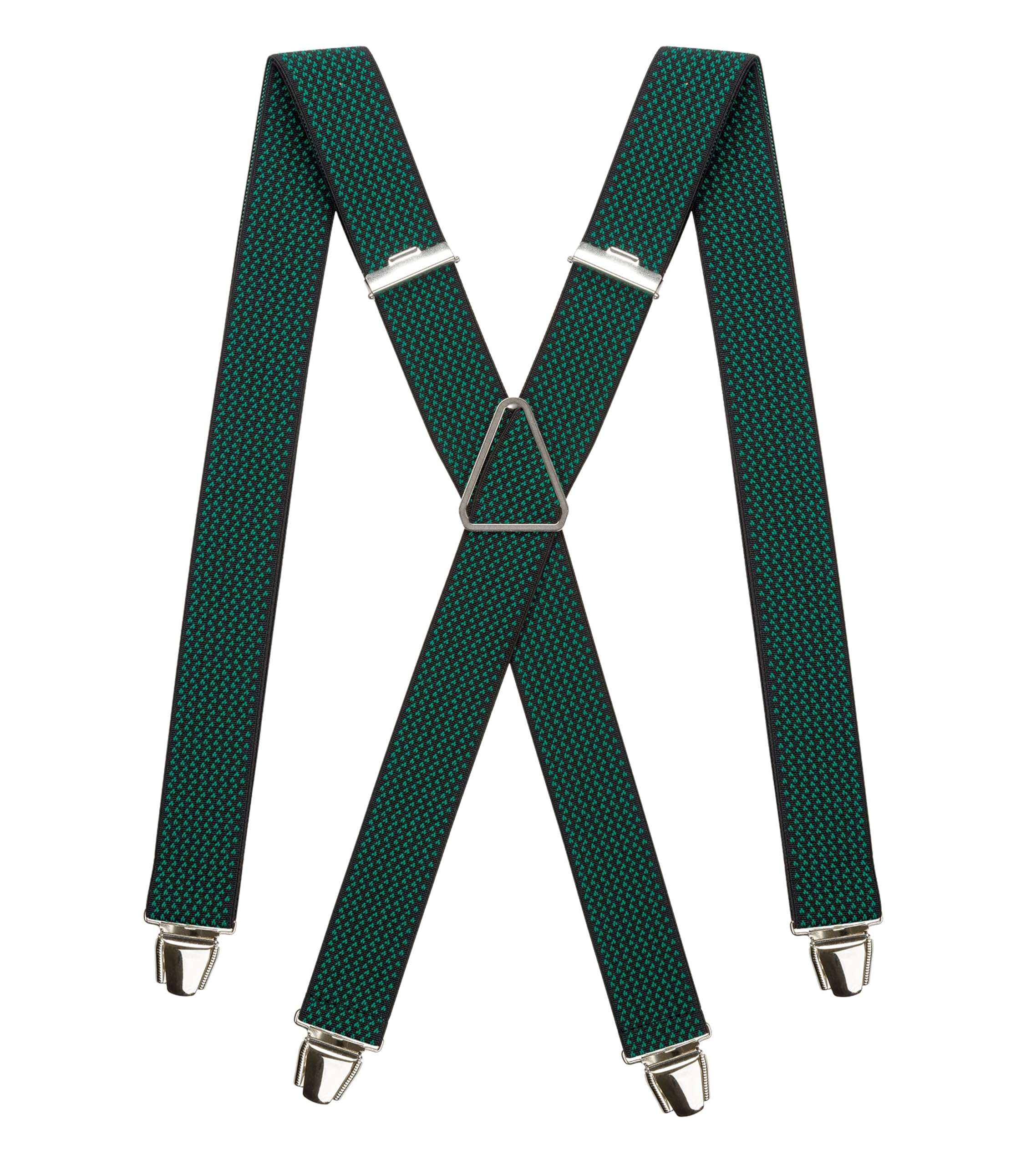 Pierrot - Bretelle Uomo Larghe Vintage - Regolabili Fino A 130cm - Garantite A Vita - Clip molto forti - Bretelle Uomo Eleganti